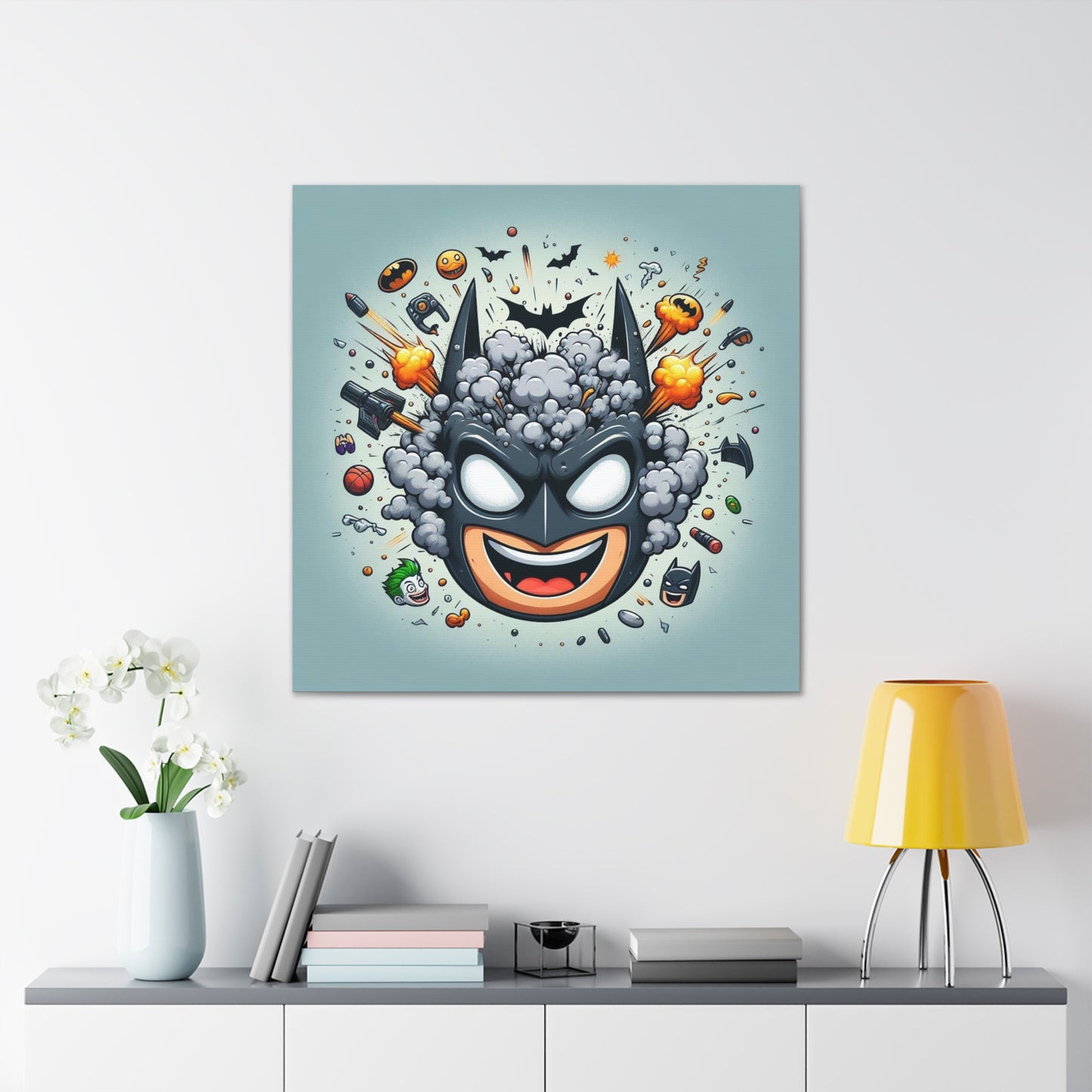 Batman Pop Canvas Wraps