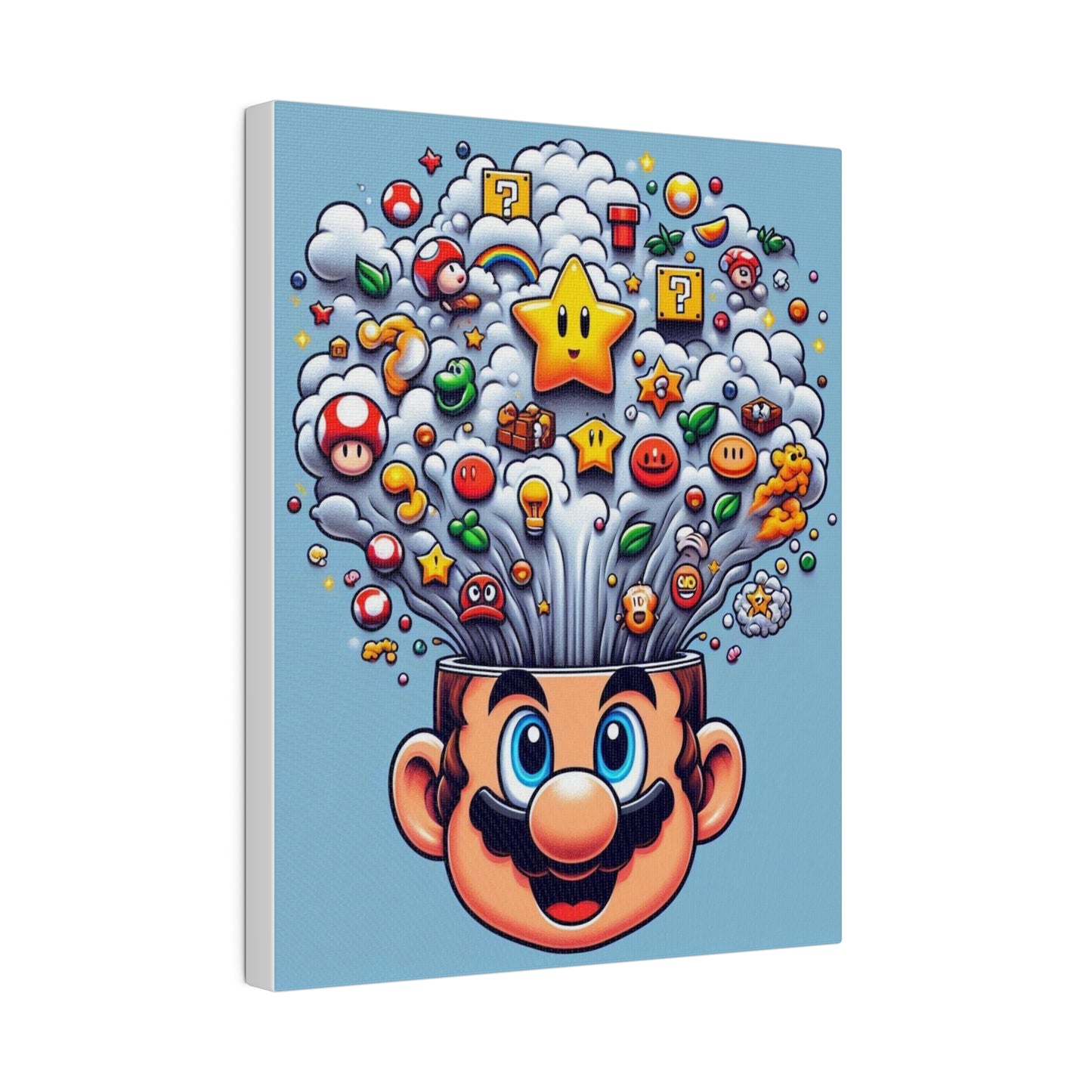 Mario Pop Canvas Print