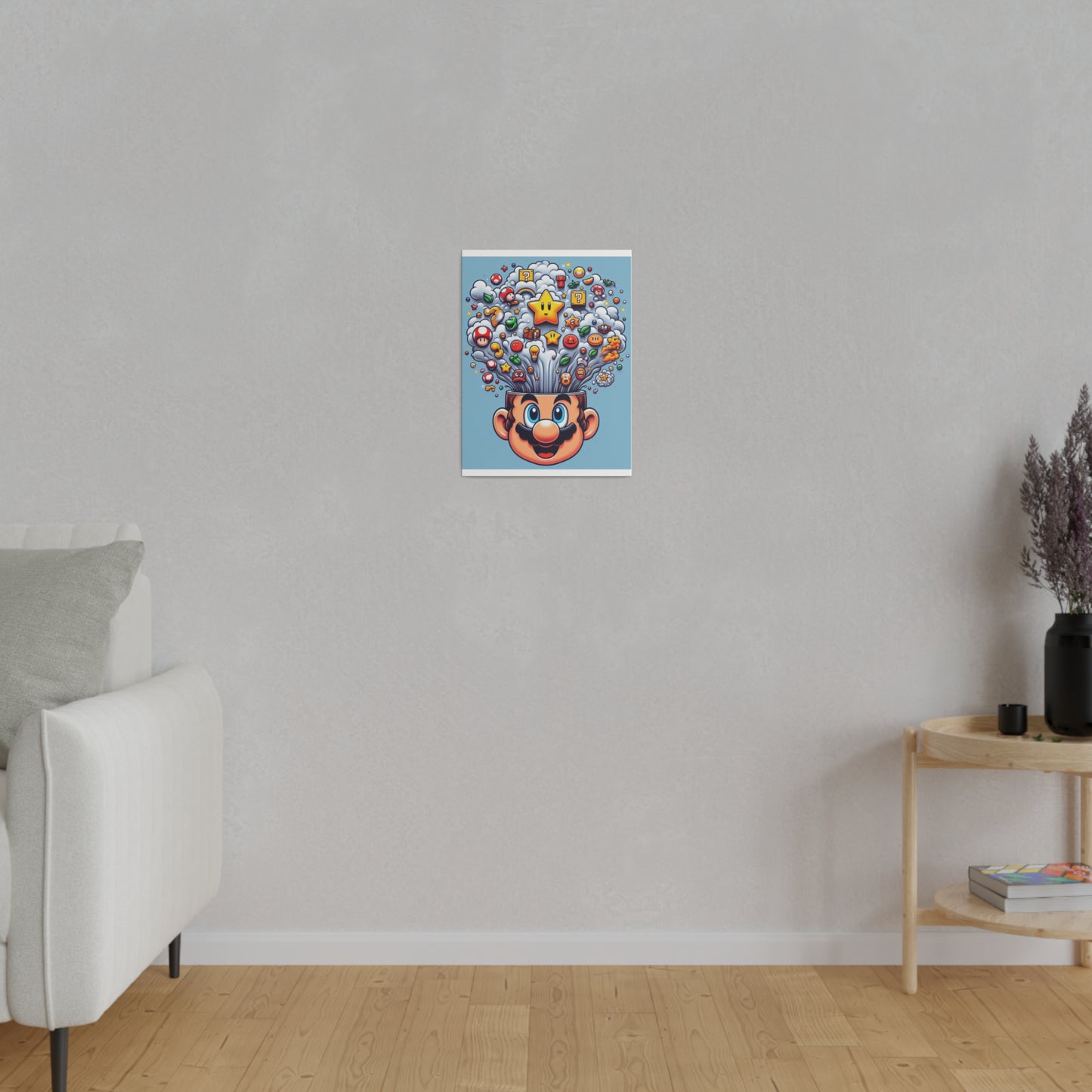 Mario Pop Canvas Print