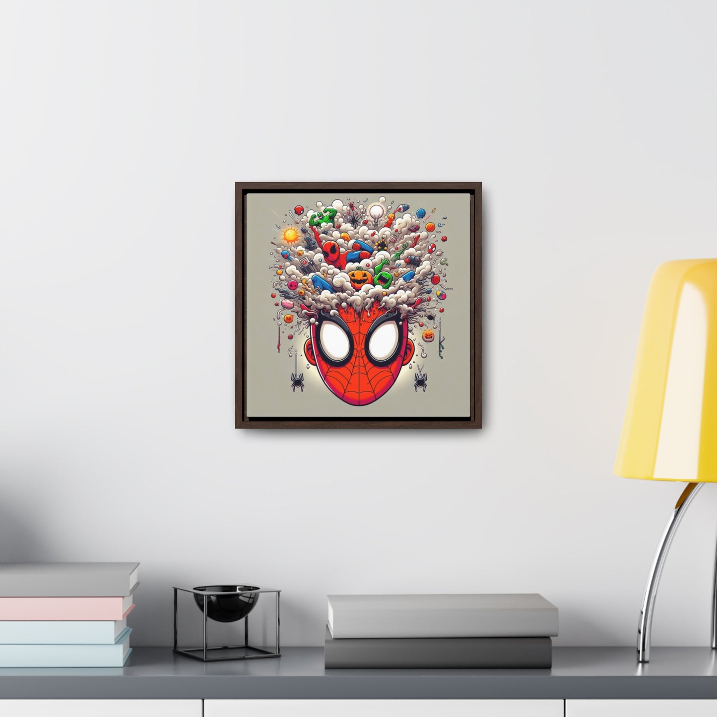 Spidey Pop Canvas Square Frame