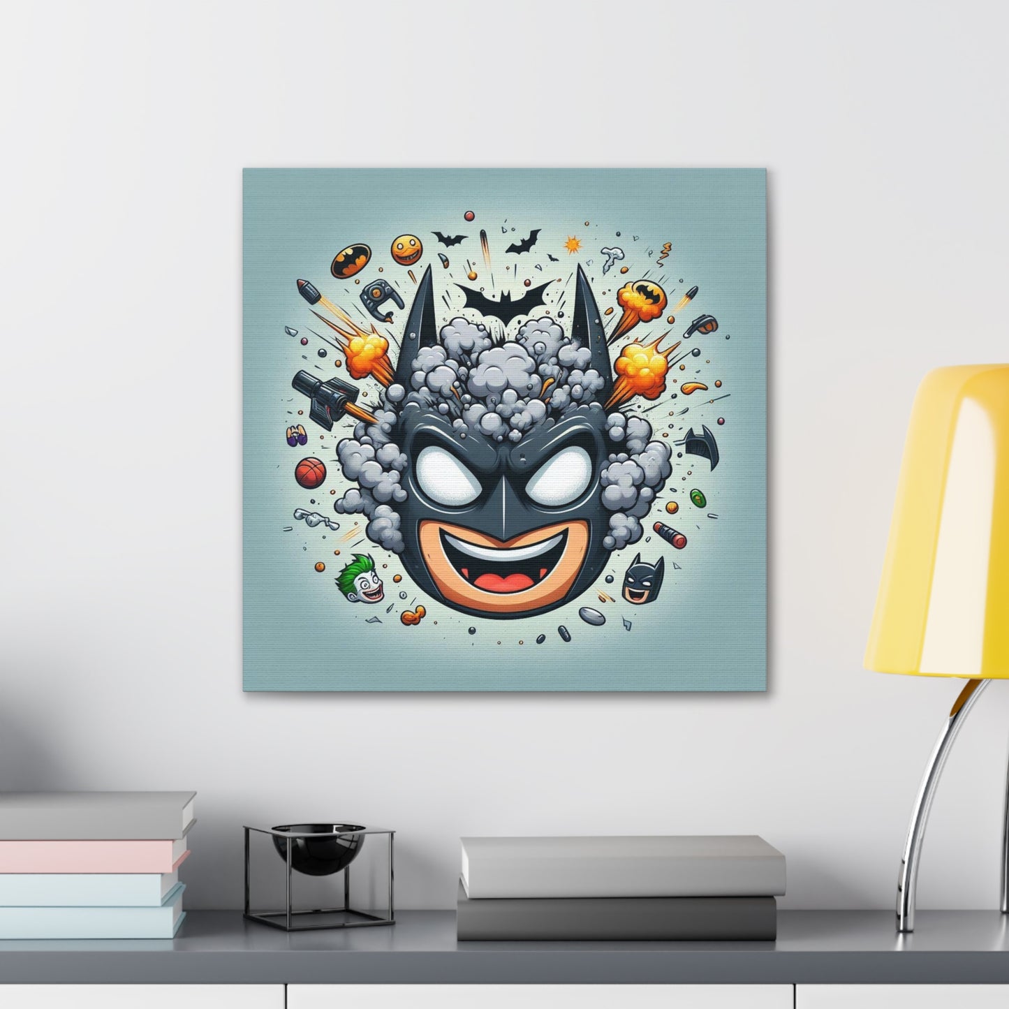 Batman Pop Canvas Wraps