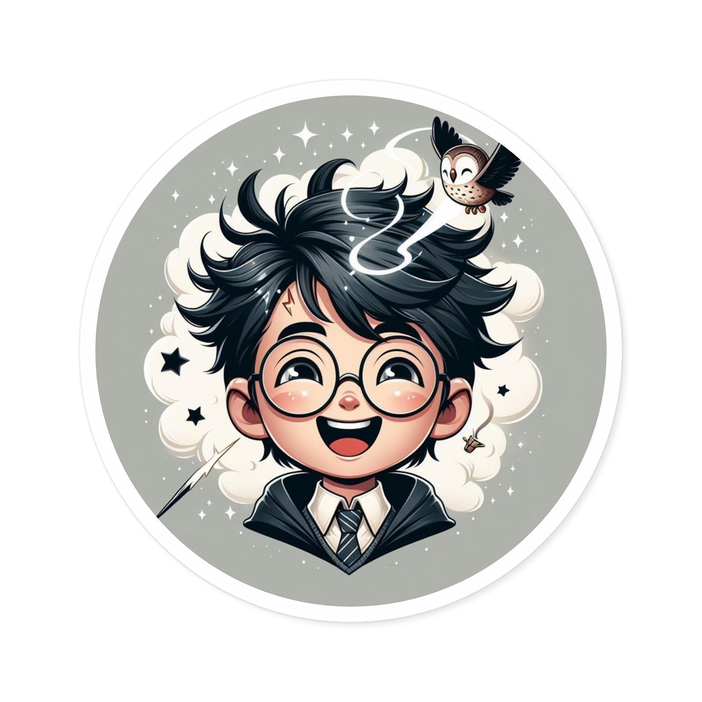 Harry Potter Round Stickers