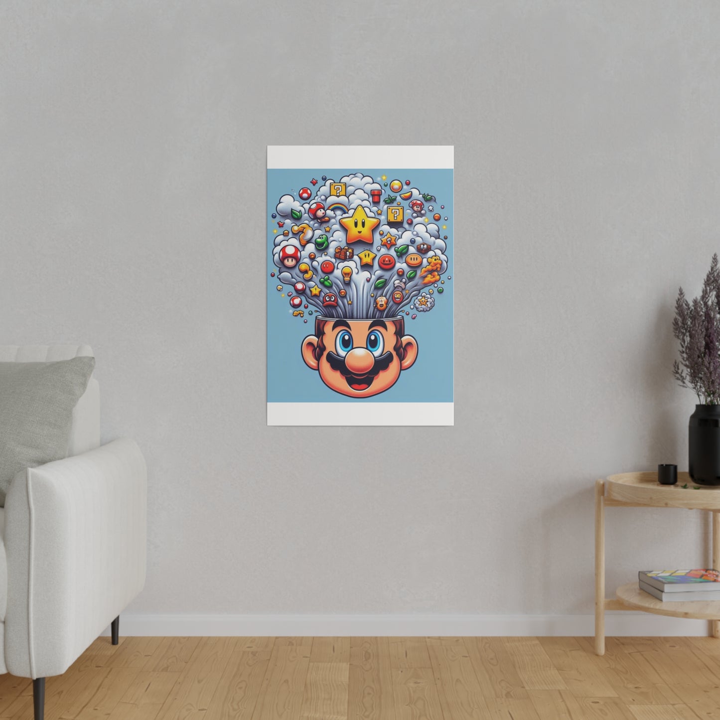 Mario Pop Canvas Print