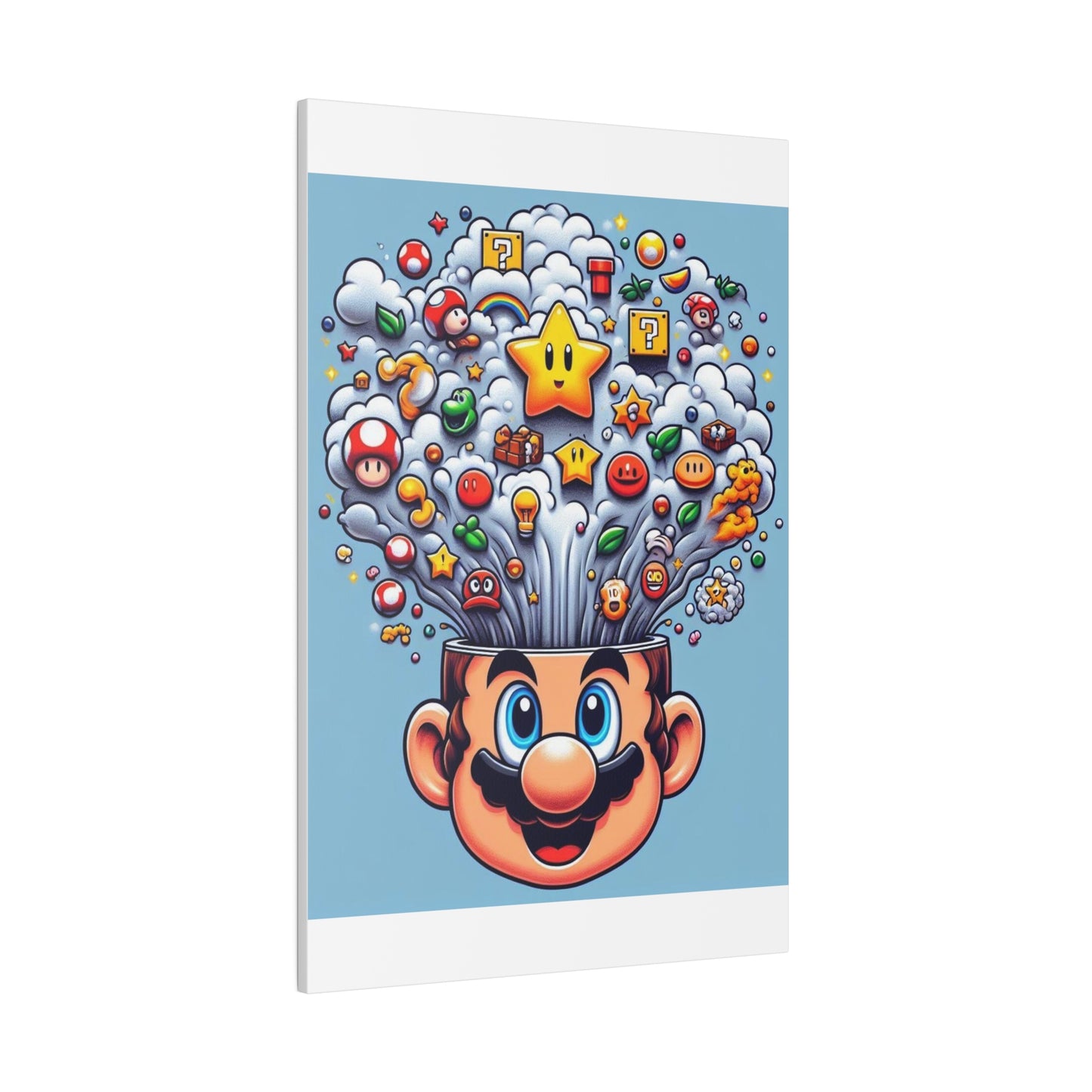 Mario Pop Canvas Print