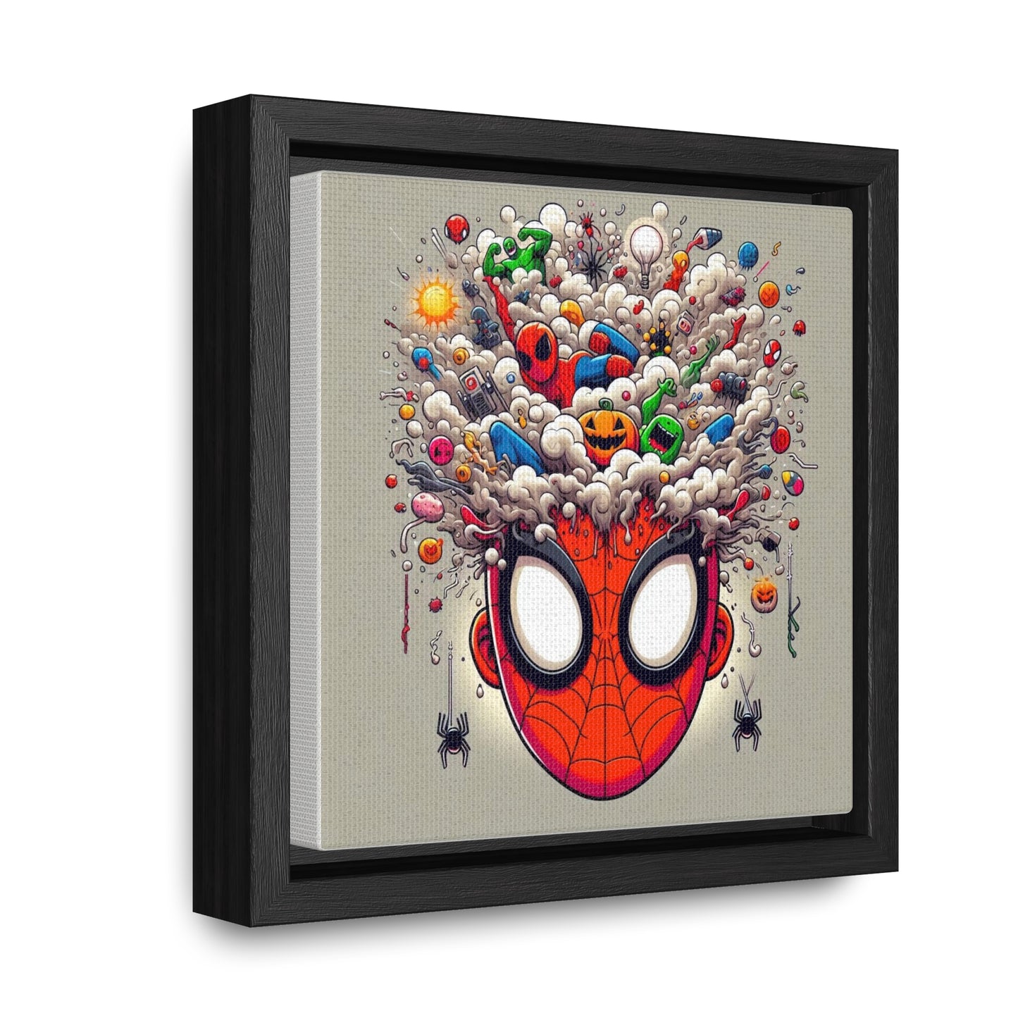 Spidey Pop Canvas Square Frame