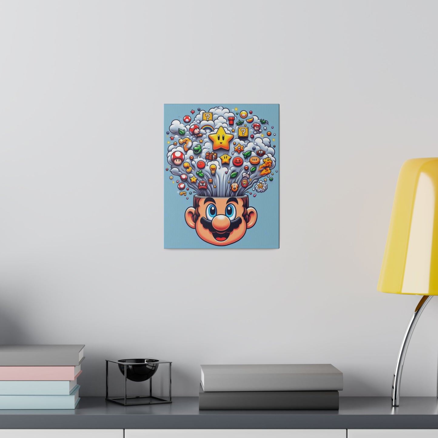 Mario Pop Canvas Print