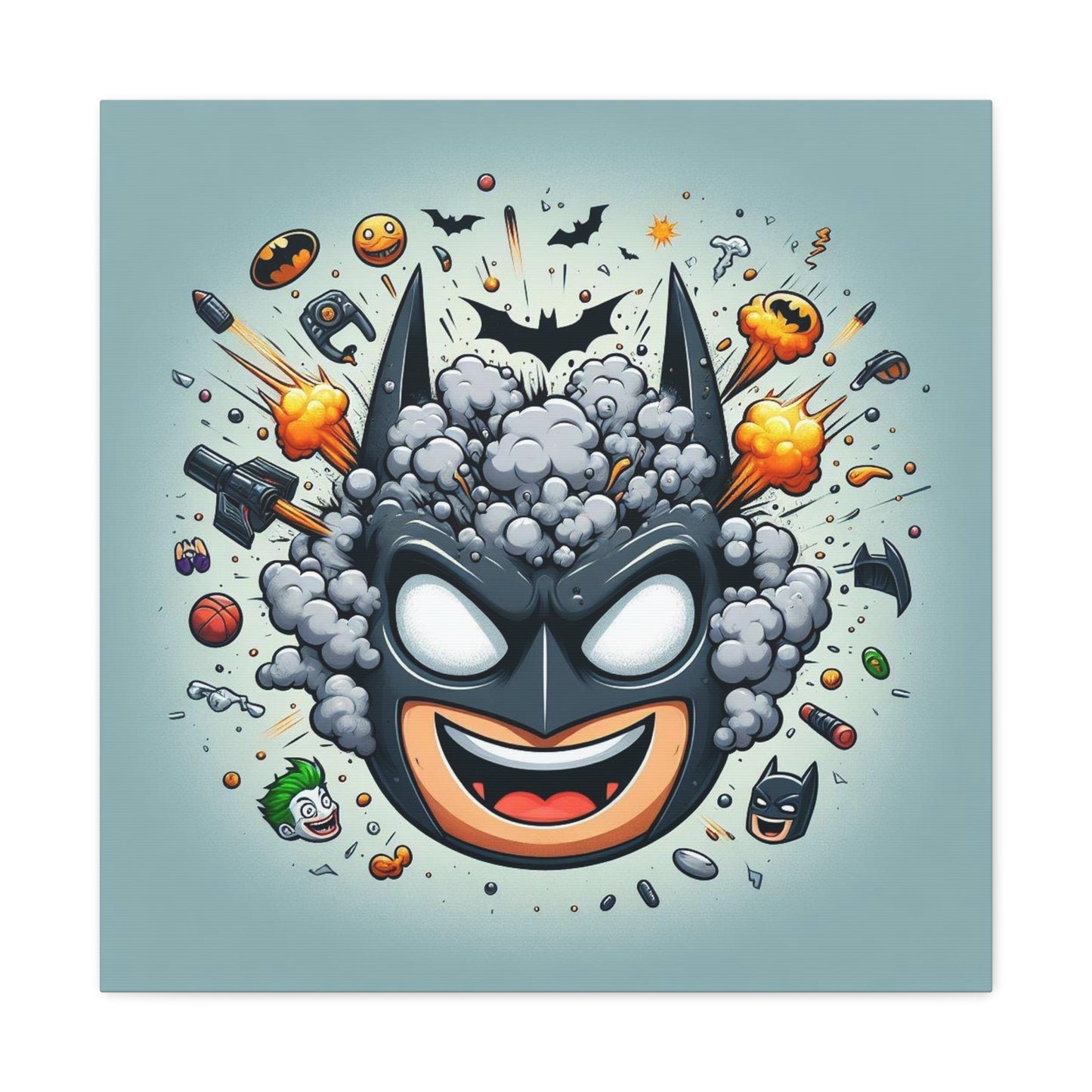 Batman Pop Canvas Wraps