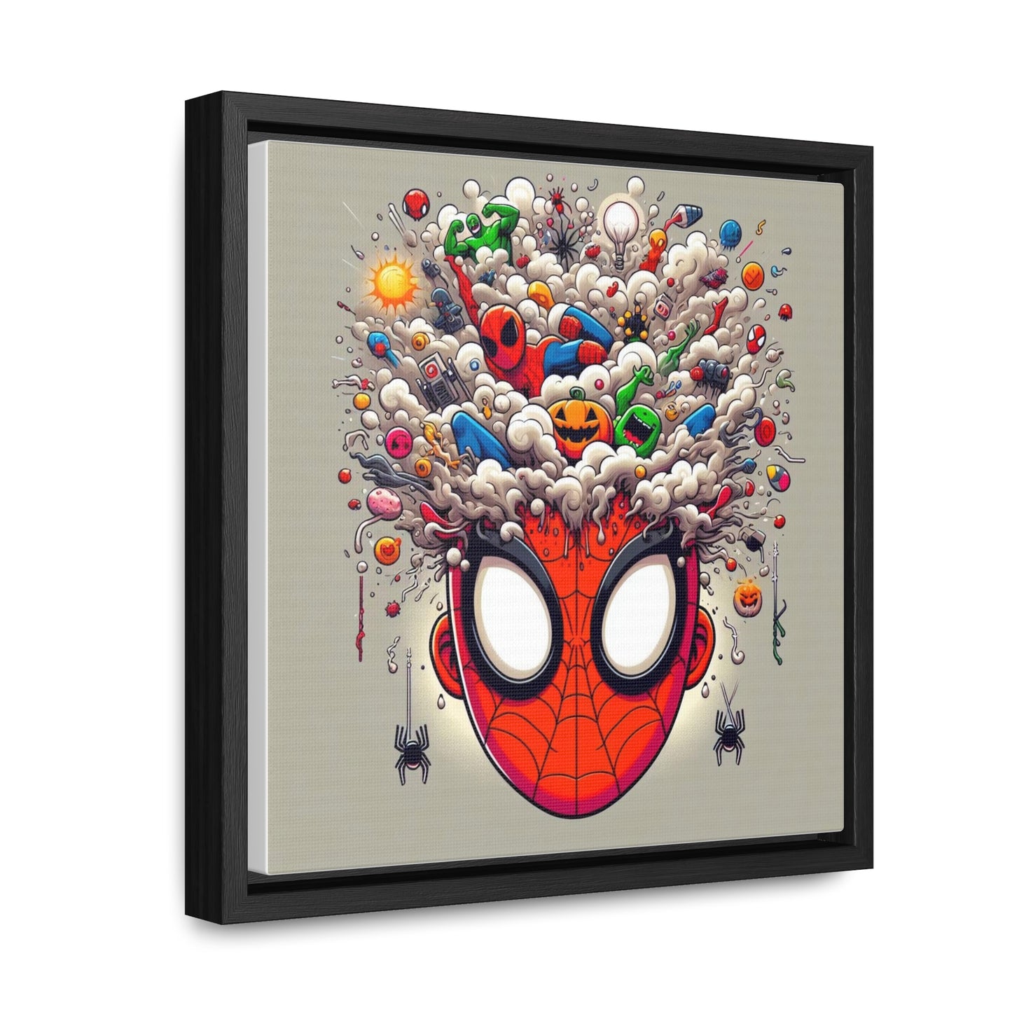 Spidey Pop Canvas Square Frame