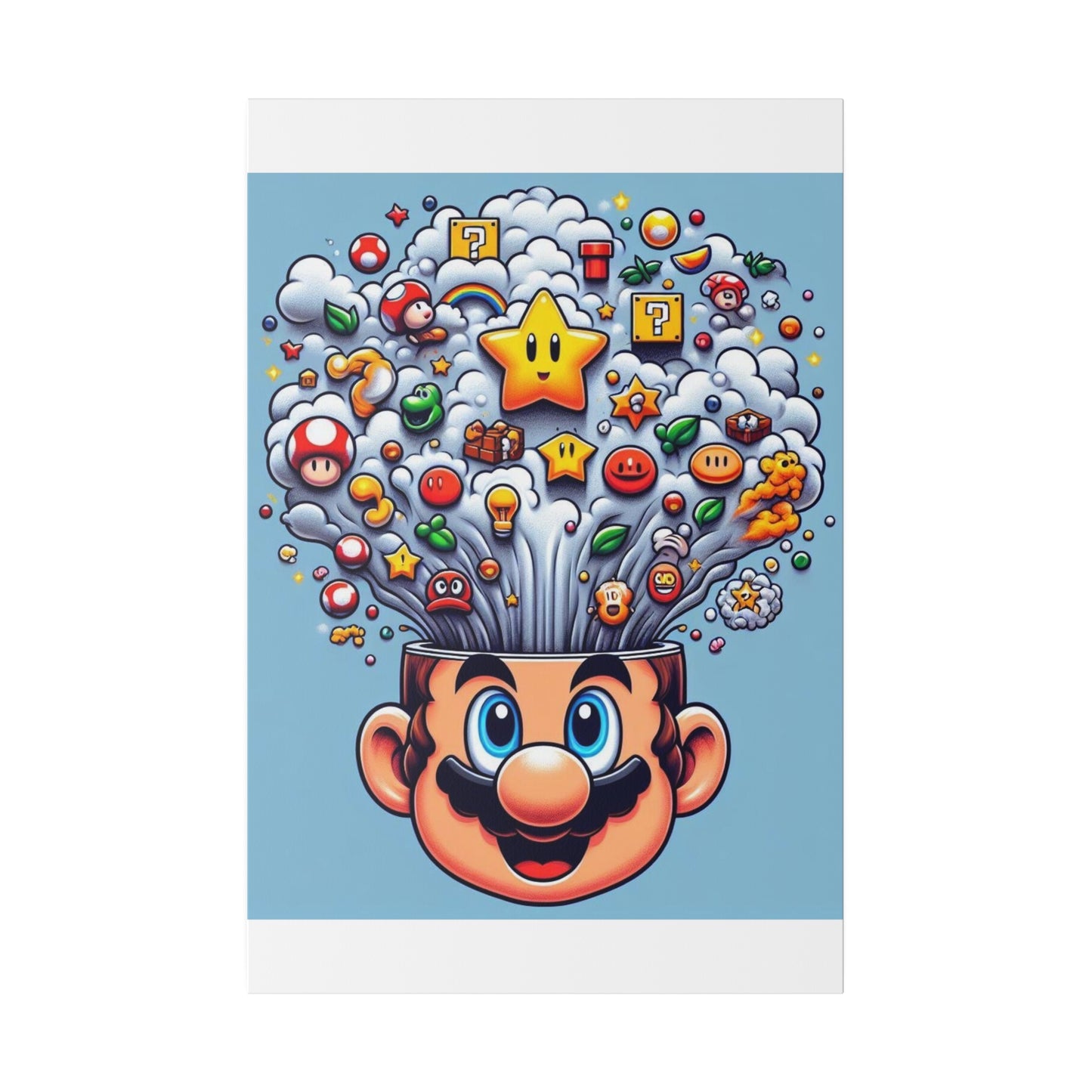 Mario Pop Canvas Print