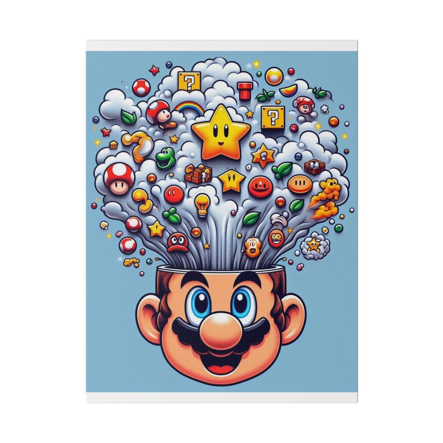 Mario Pop Canvas Print