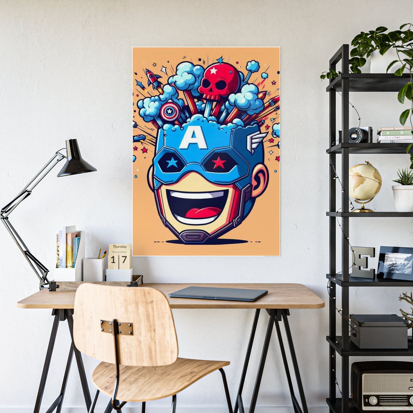 Captain America Pop Gloss Posters