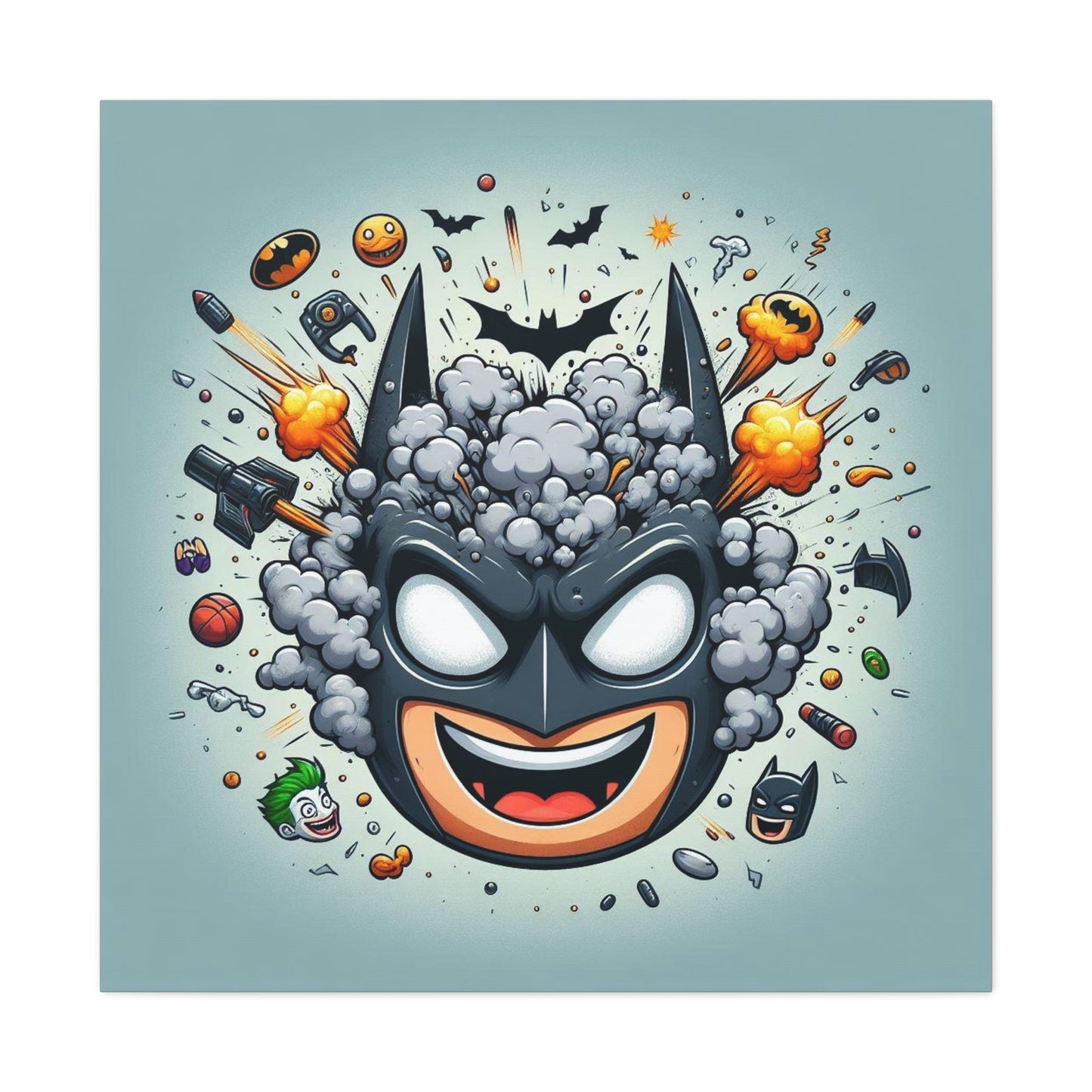 Batman Pop Canvas Wraps
