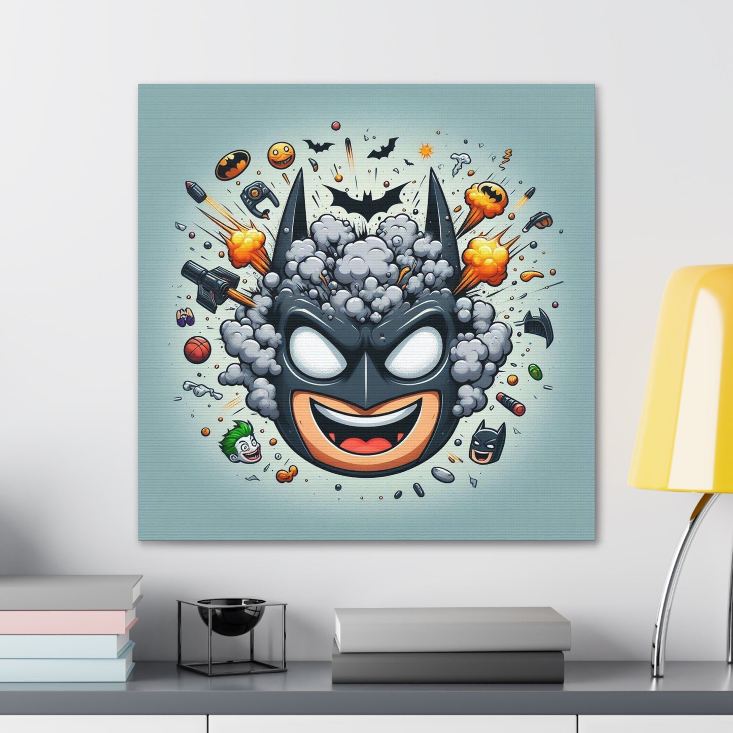 Batman Pop Canvas Wraps