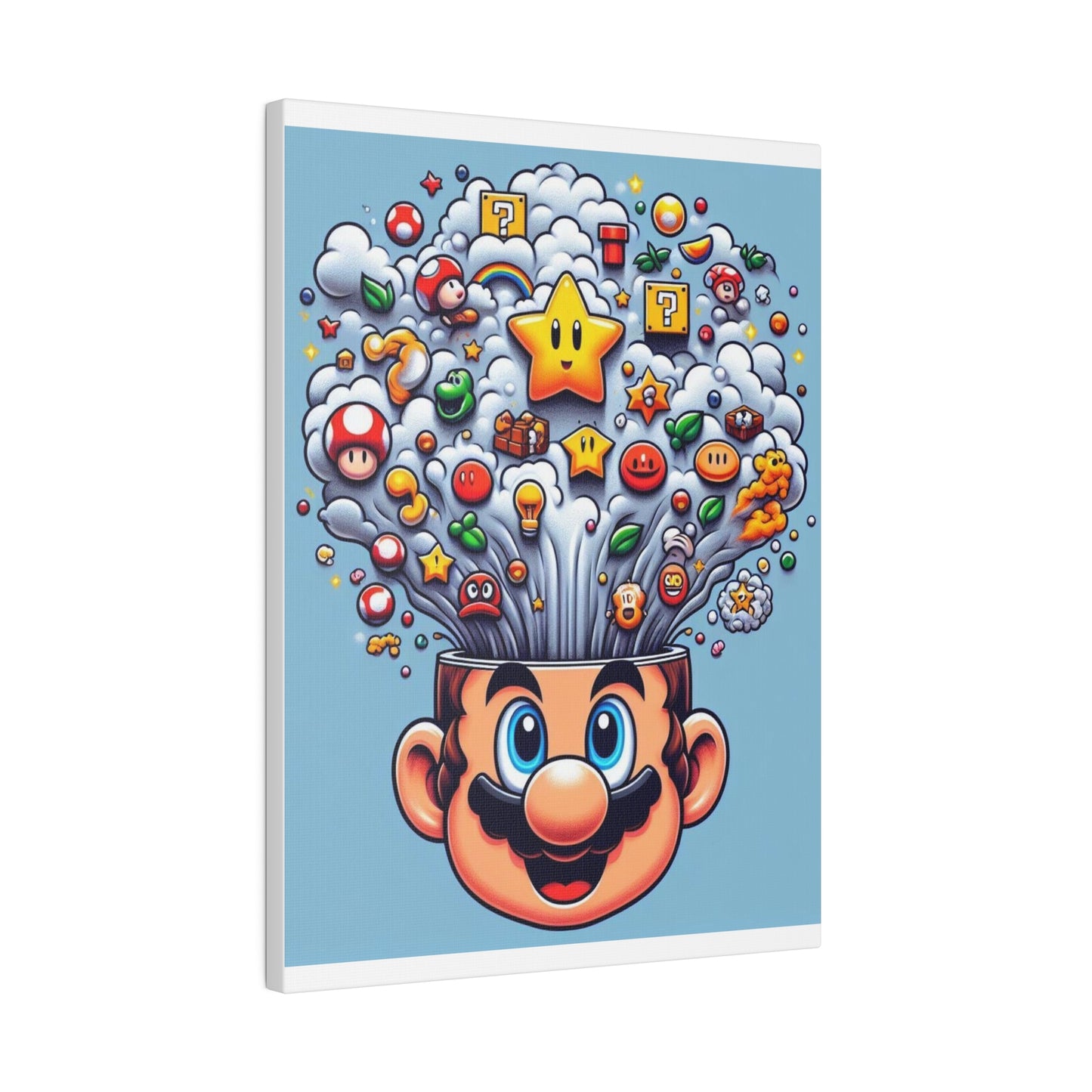 Mario Pop Canvas Print