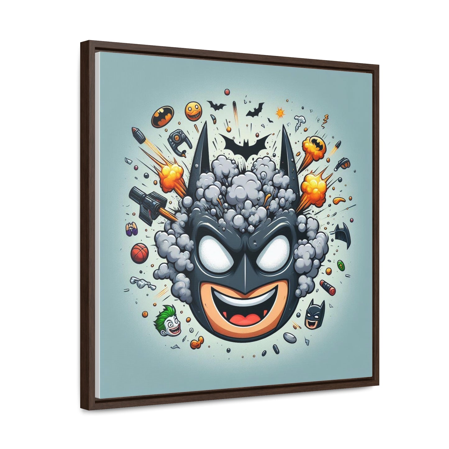 Batman Pop Canvas Square Frame