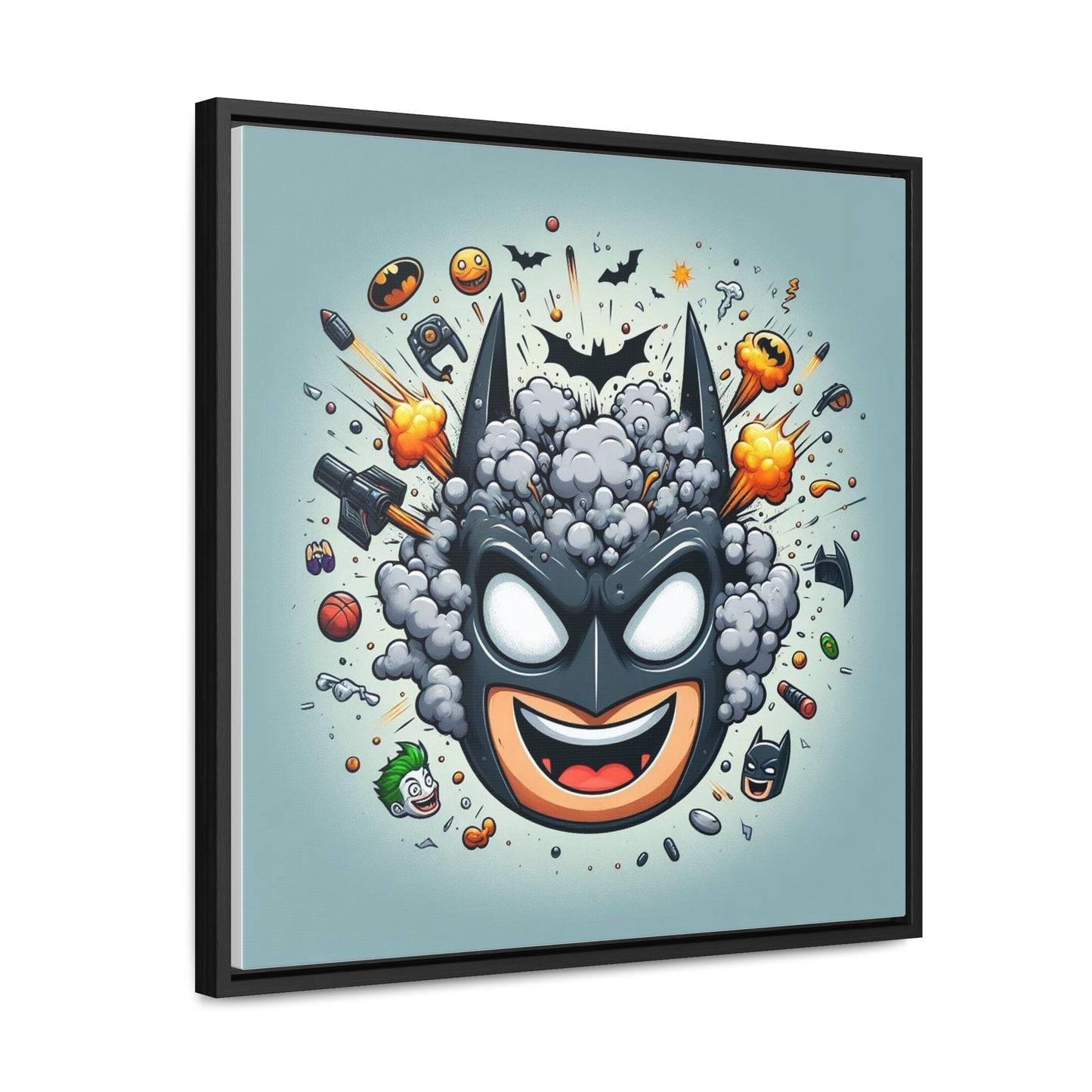 Batman Pop Canvas Square Frame