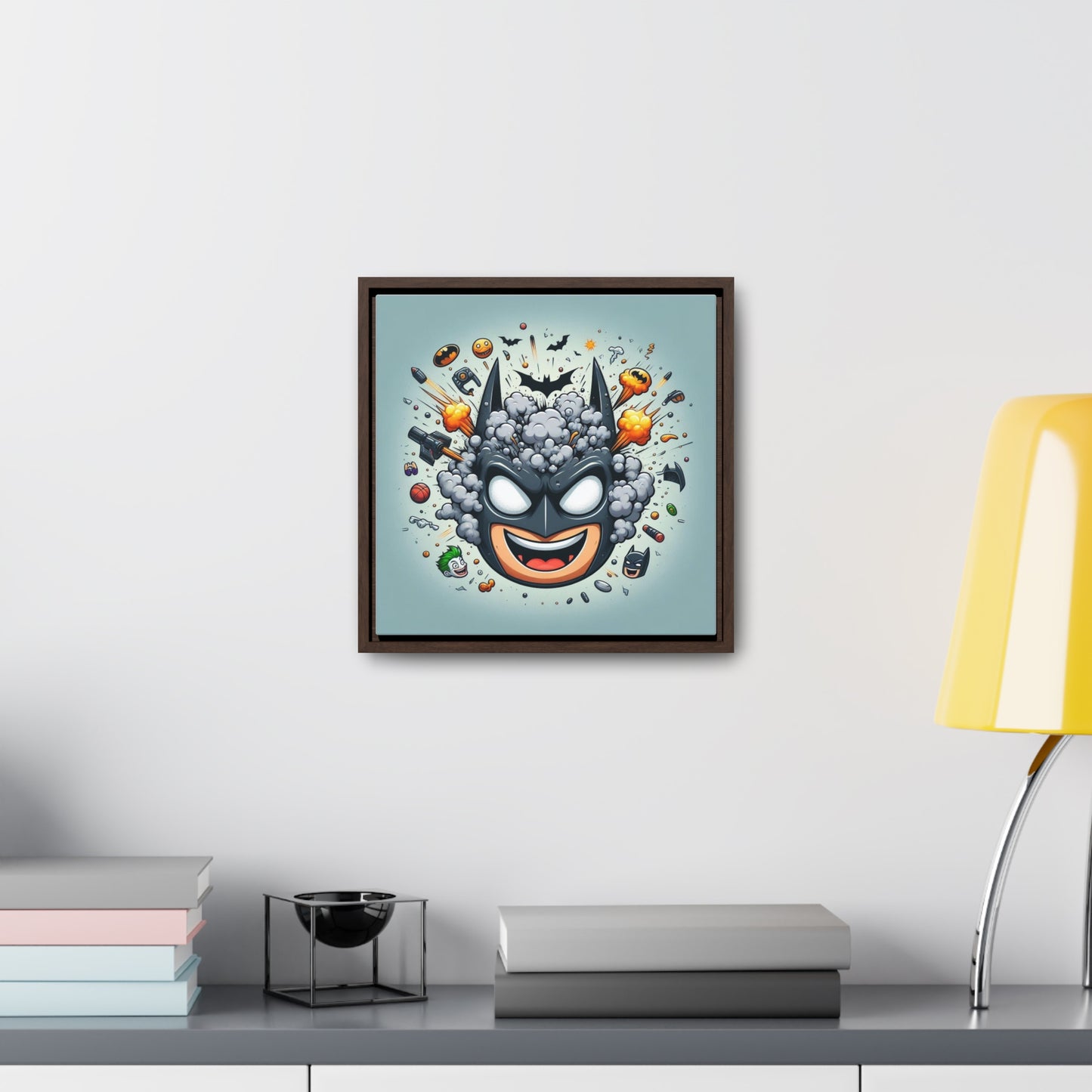 Batman Pop Canvas Square Frame