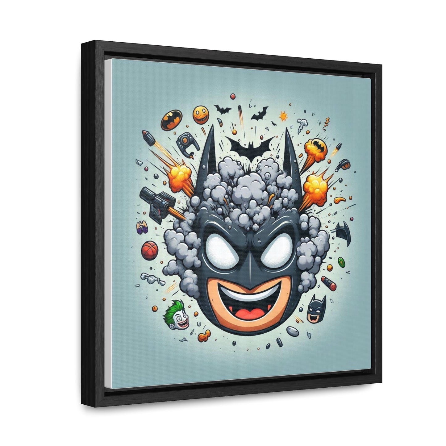 Batman Pop Canvas Square Frame