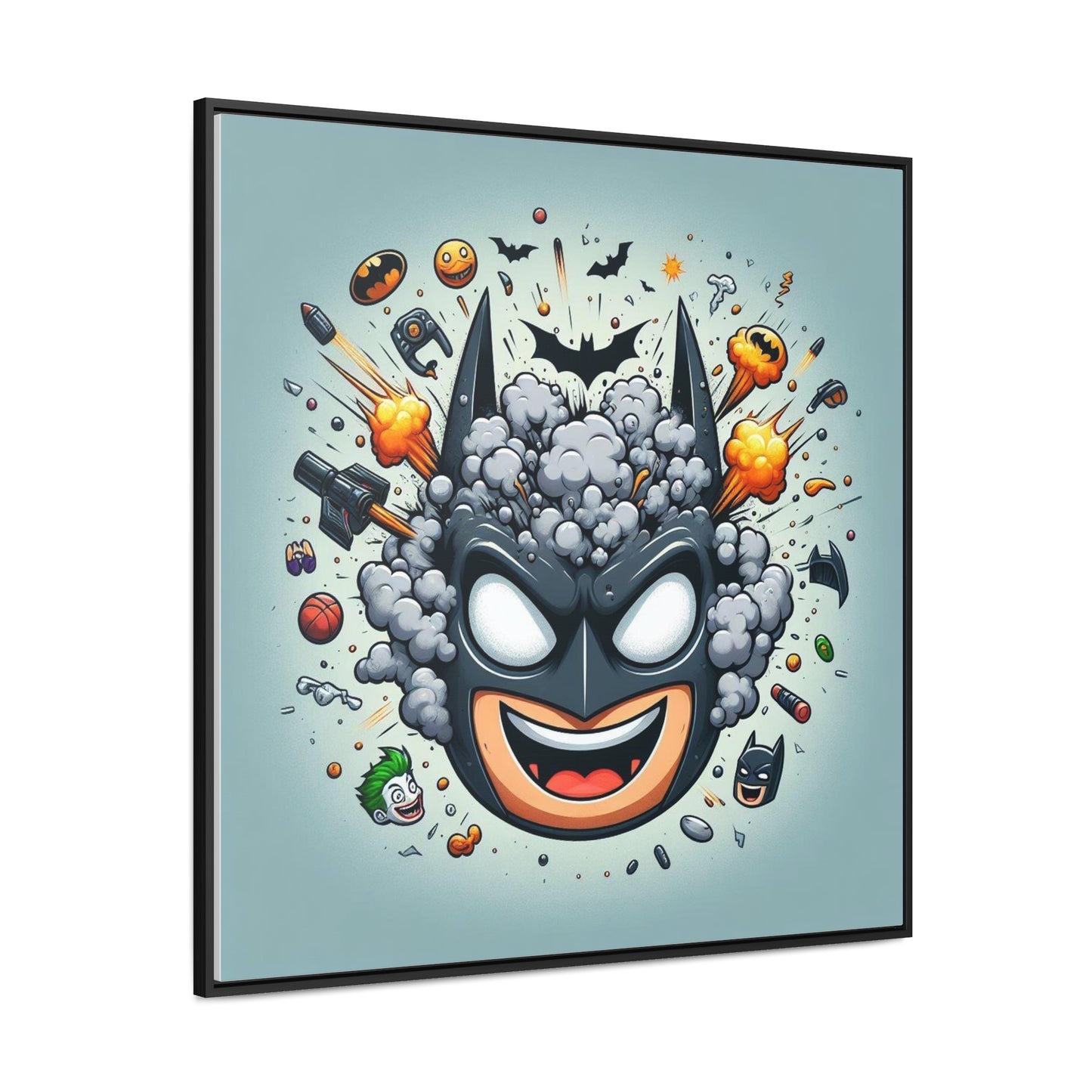 Batman Pop Canvas Square Frame