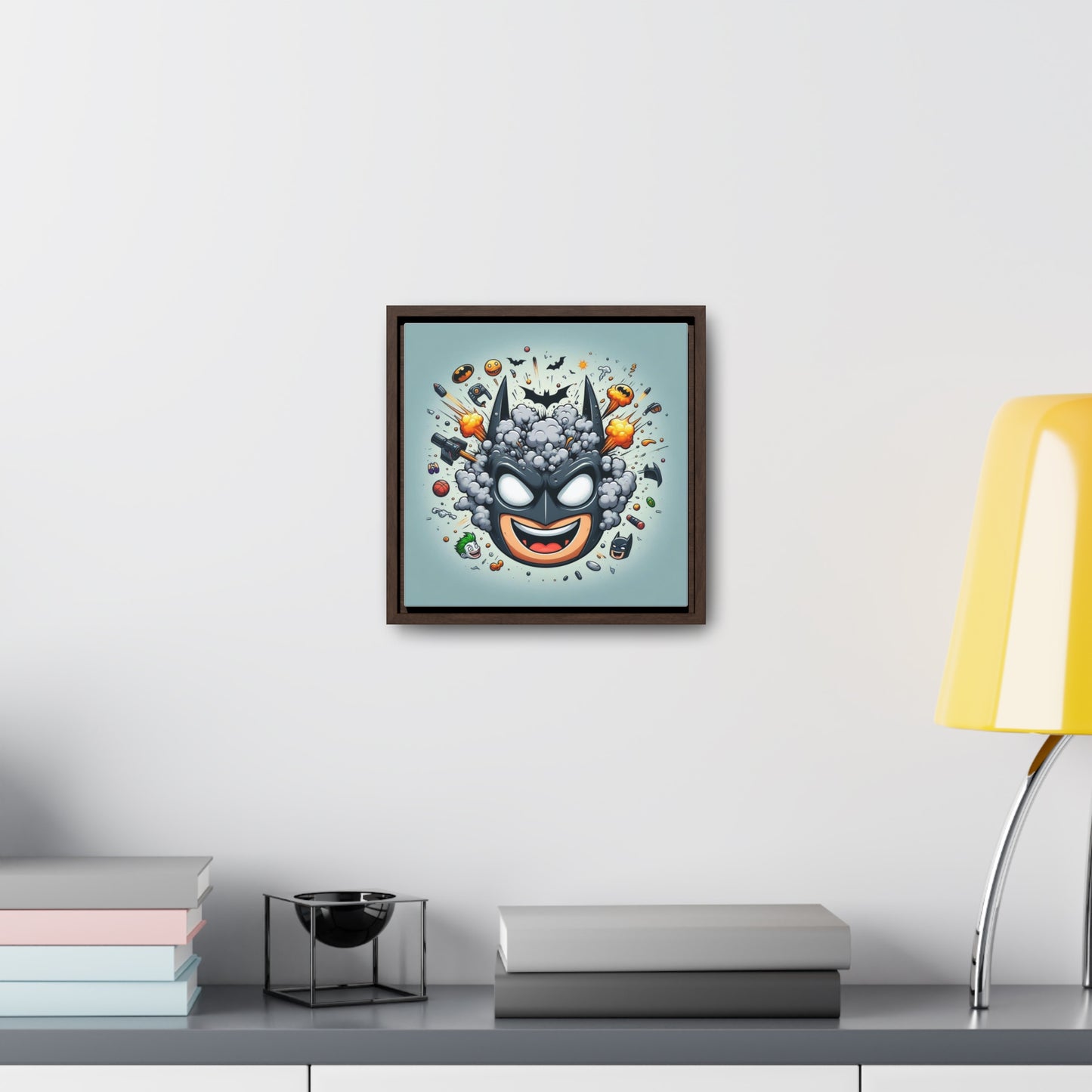 Batman Pop Canvas Square Frame