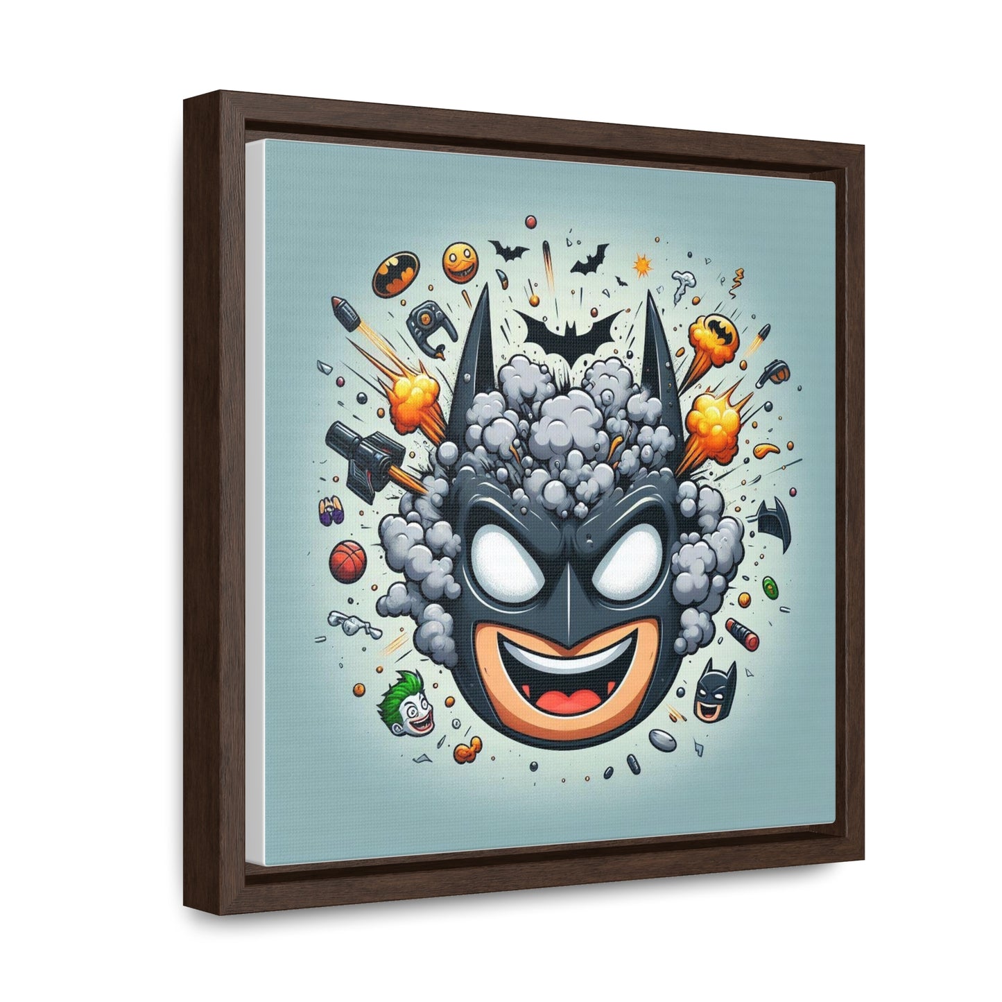 Batman Pop Canvas Square Frame