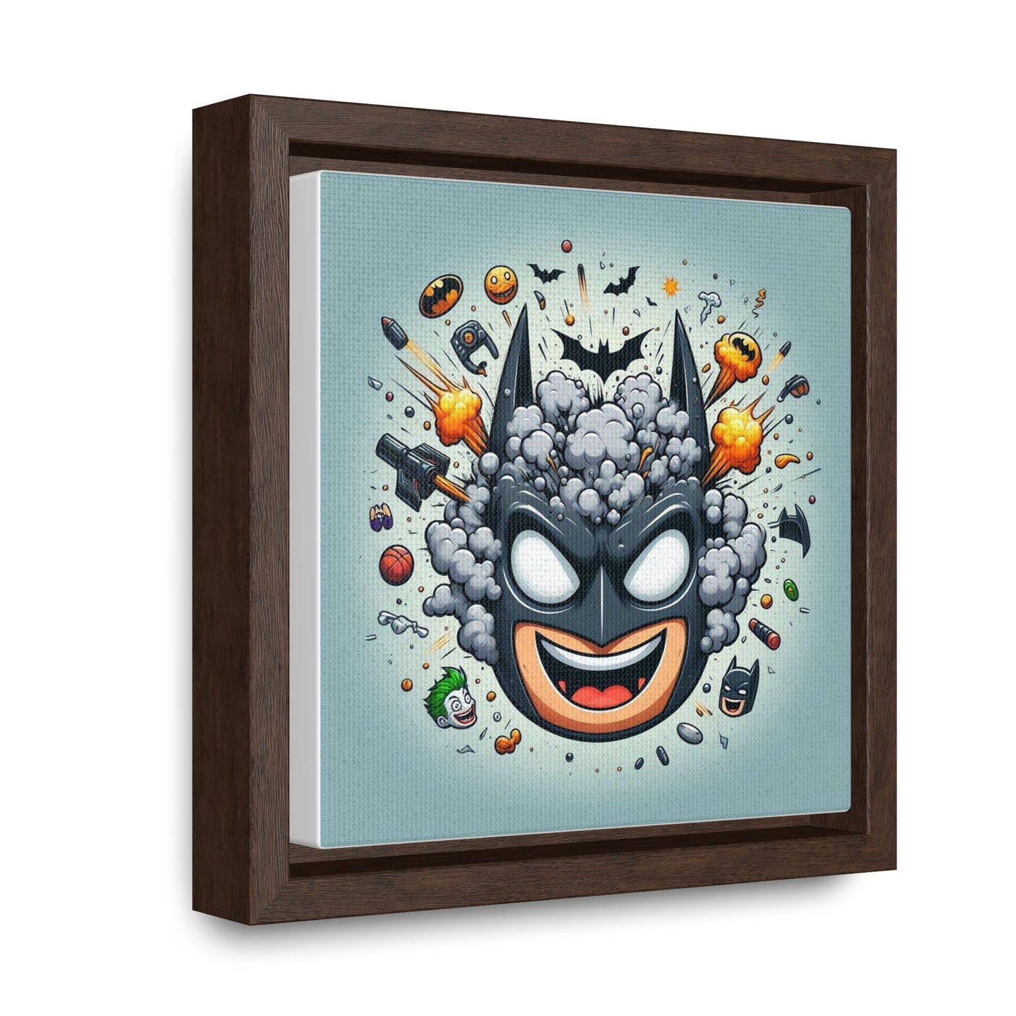 Batman Pop Canvas Square Frame