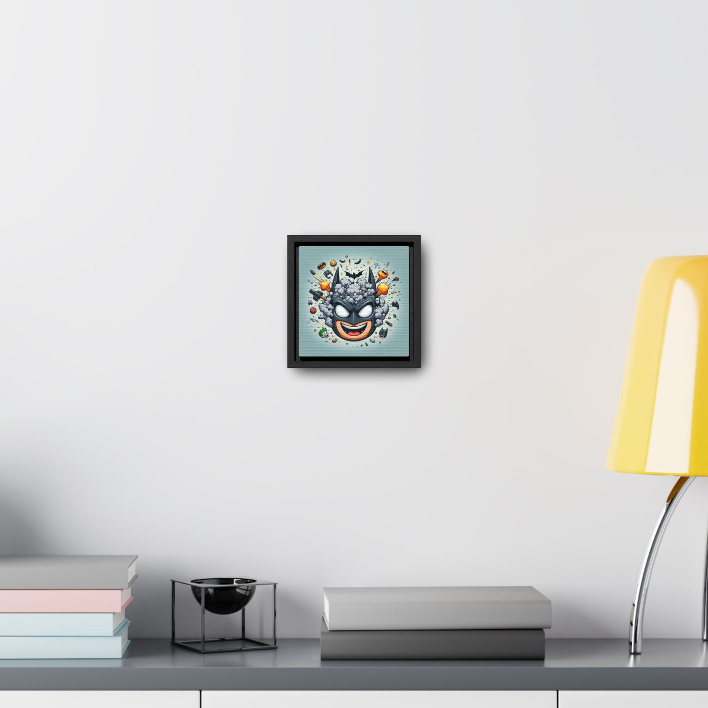Batman Pop Canvas Square Frame