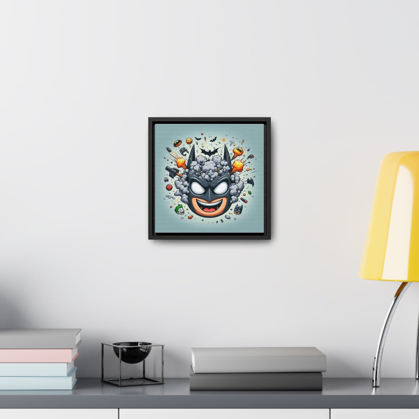 Batman Pop Canvas Square Frame