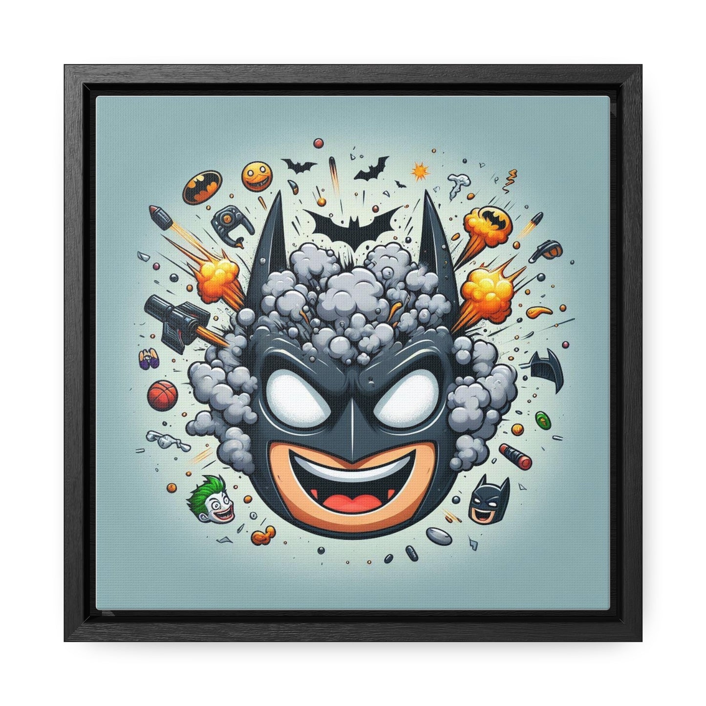 Batman Pop Canvas Square Frame