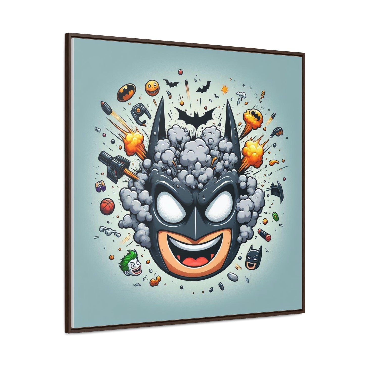Batman Pop Canvas Square Frame