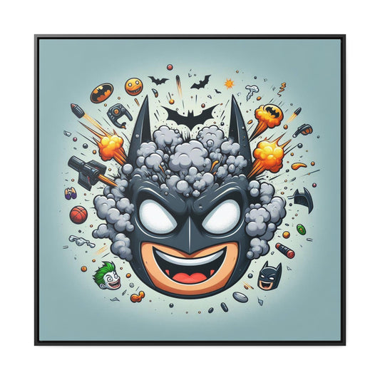 Batman Pop Canvas Square Frame