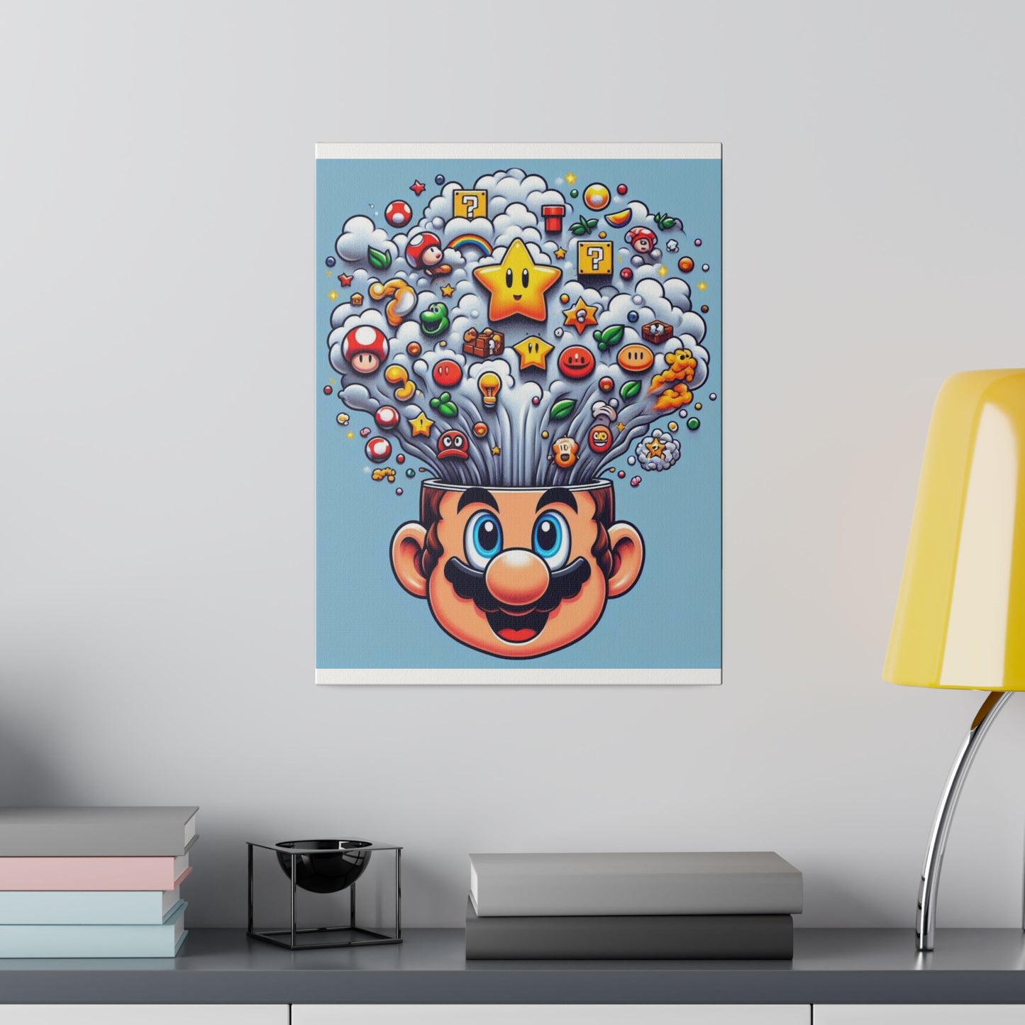 Mario Pop Canvas Print