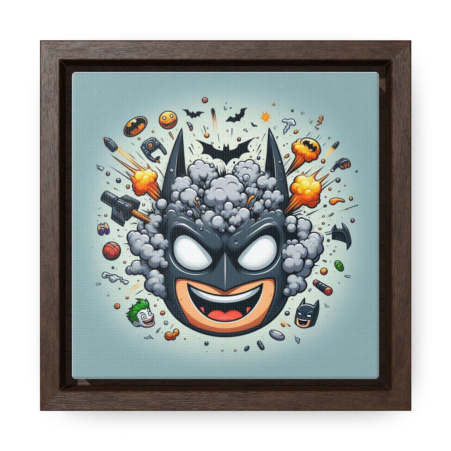 Batman Pop Canvas Square Frame