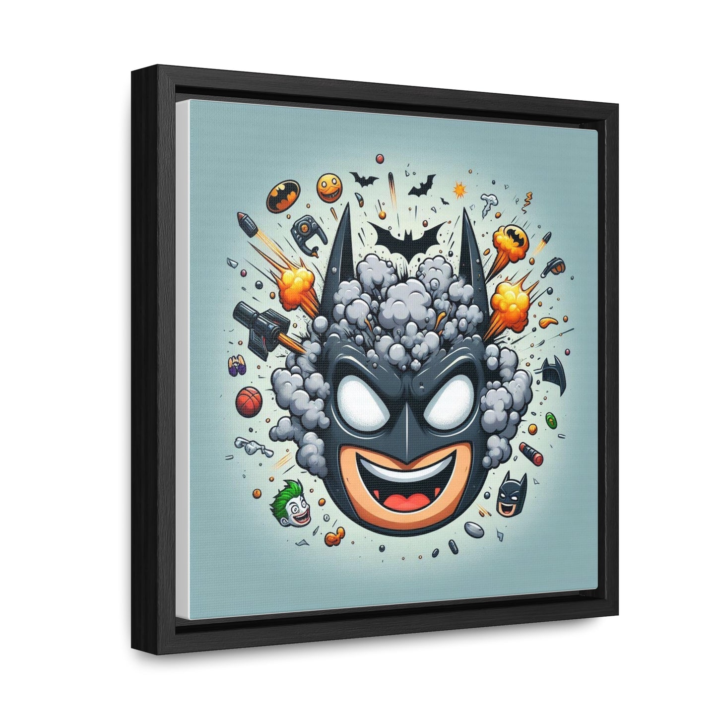 Batman Pop Canvas Square Frame